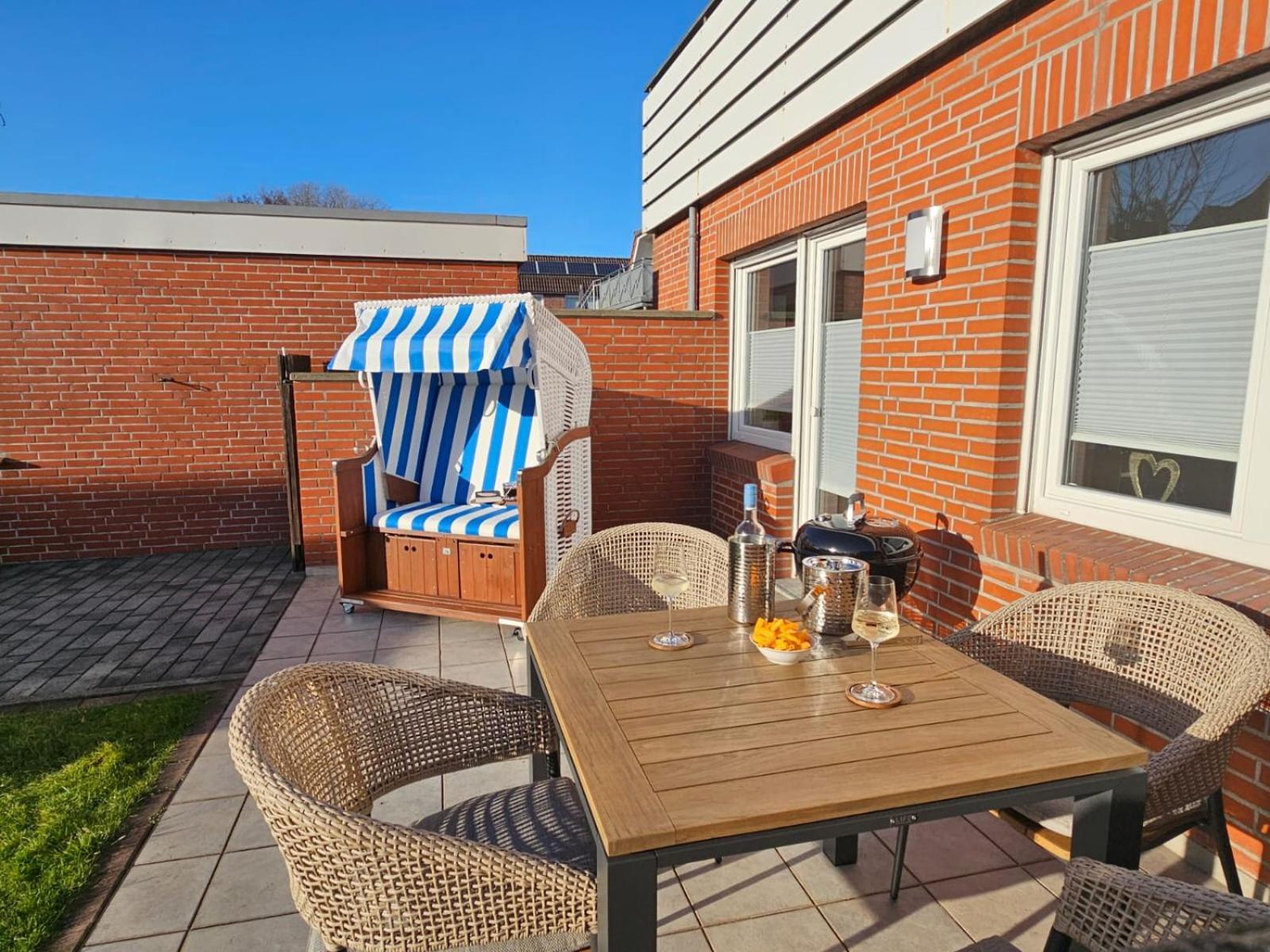 Ferienwohnung De Klipp Norddeich Buitenkant foto